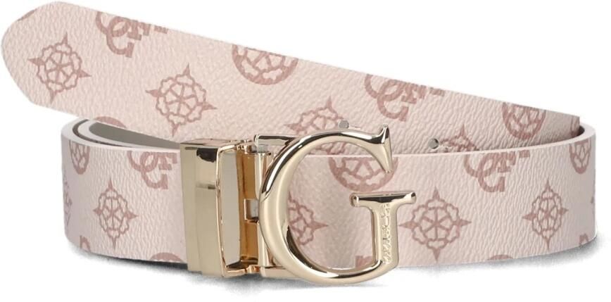 GUESS reversible riem Masie lichtroze
