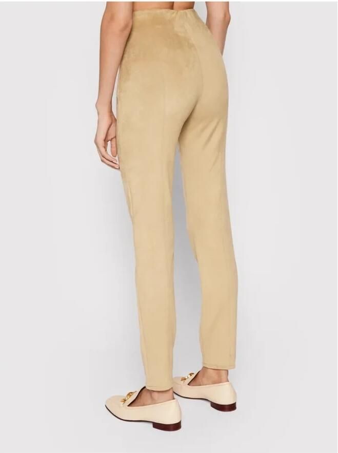 Guess Maya Suede Leggings Beige Super Slim Beige Dames - Foto 2