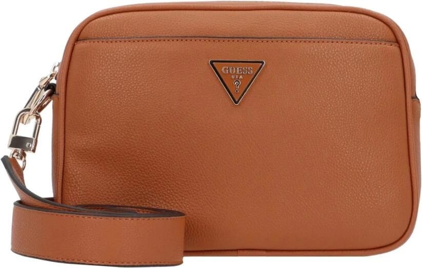 Guess Meridian Camera Crossbody Tas Brown Dames - Foto 4