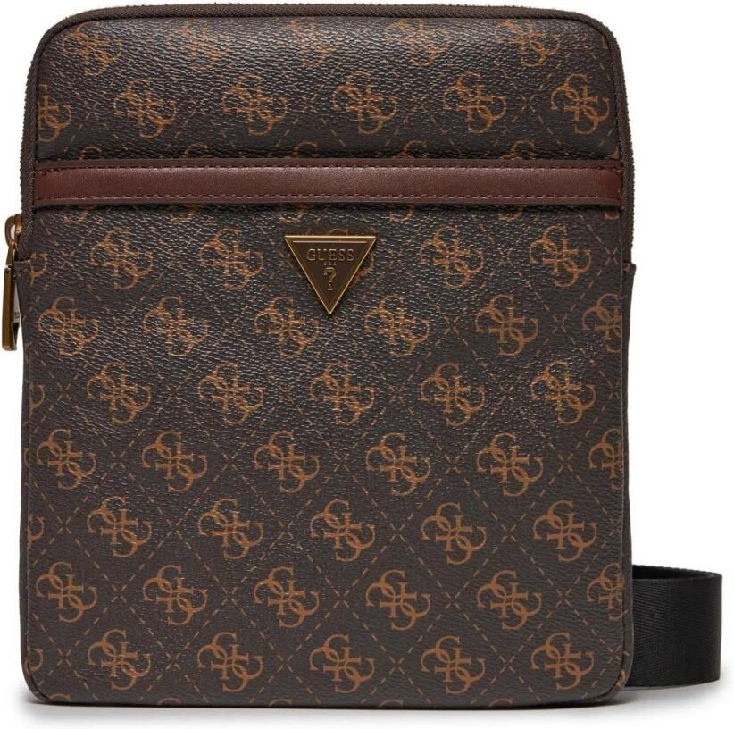 Guess Bruine Synthetische Schoudertas Brown Heren - Foto 7