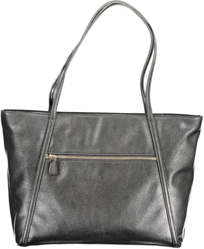 Guess Zwarte Polyurethaan Handtas Herfst Winter Stijl Black Dames