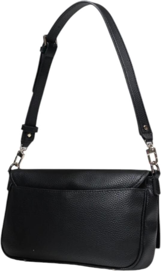 Guess Zwarte Handtas met Automatische Sluiting en Zakken Black Dames - Foto 9