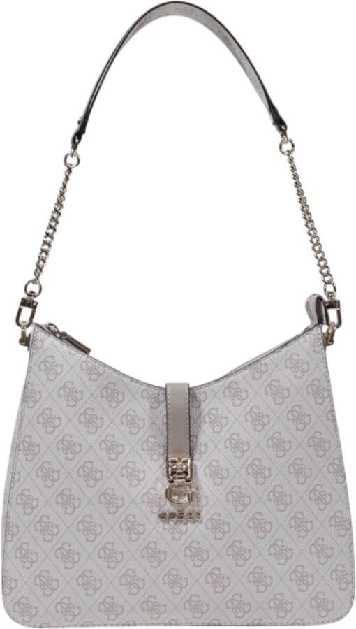 Guess Middelgrote tassen van polyurethaan Beige Dames - Foto 6