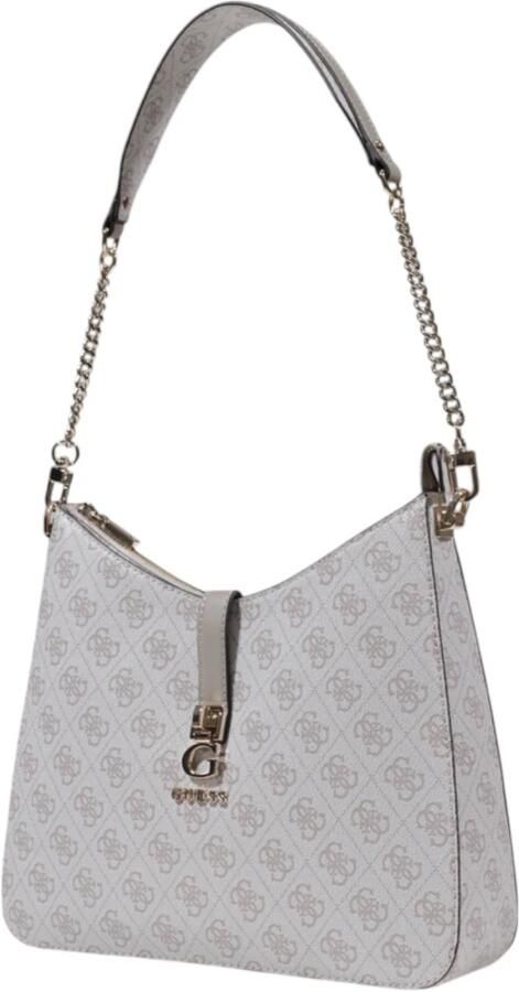 Guess Middelgrote tassen van polyurethaan Beige Dames - Foto 4