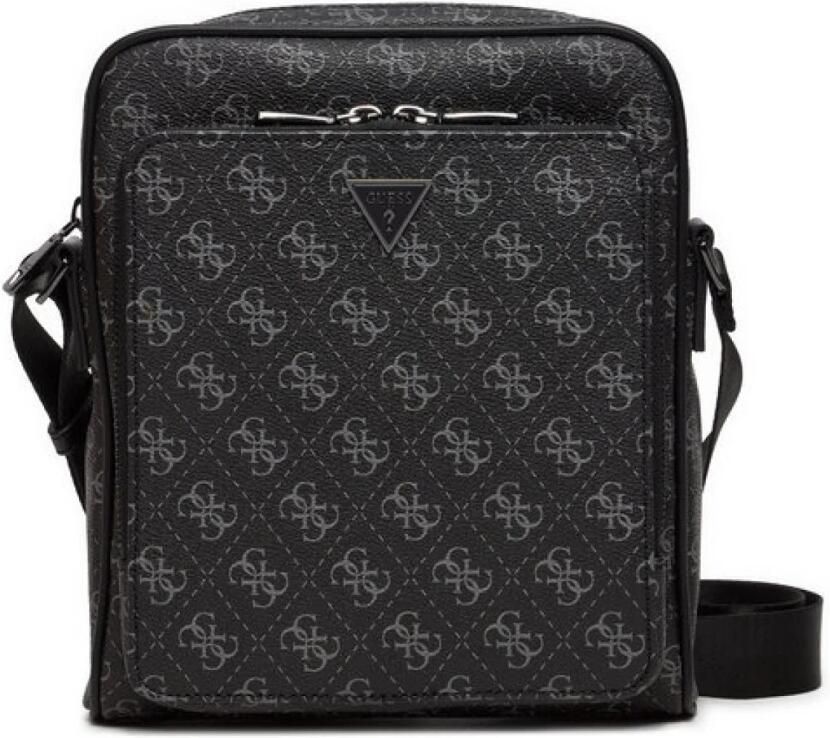 Guess Milano PU Leren Schoudertas Black Heren - Foto 4