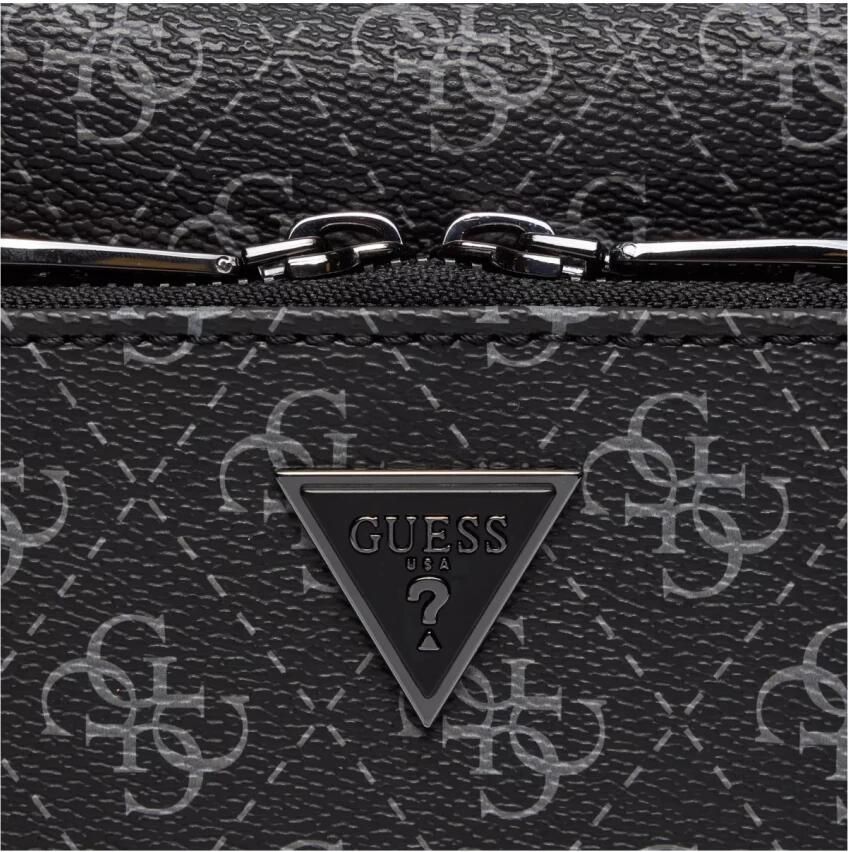 Guess Milano PU Leren Schoudertas Black Heren