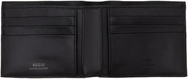 Guess Mini PU Leren Portemonnee Mito Black Heren