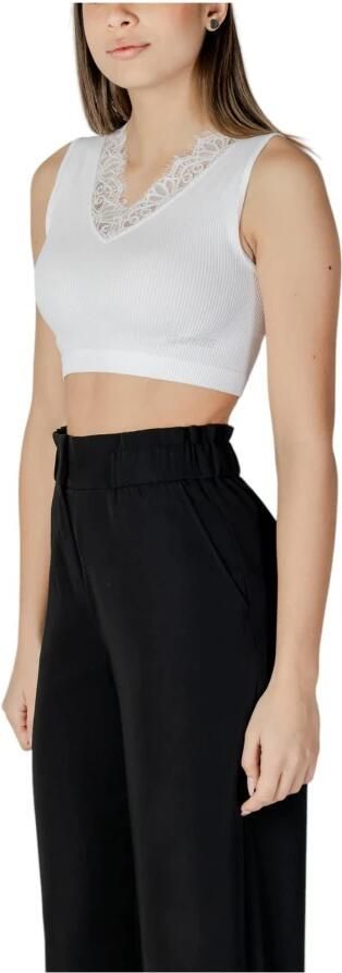 Guess Korte top in riblook model 'RAQUEL'