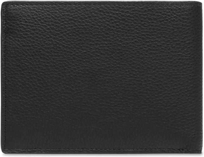 Guess Zwarte Portemonnee met Kaartsleuven en Muntvak Zwart Dames