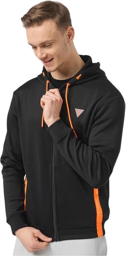 Guess Neopreen Rits Sweater Zwart Black Heren - Foto 4