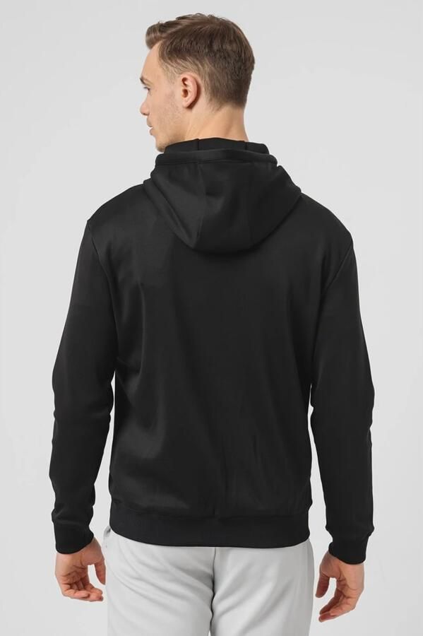 Guess Neopreen Rits Sweater Zwart Black Heren - Foto 3