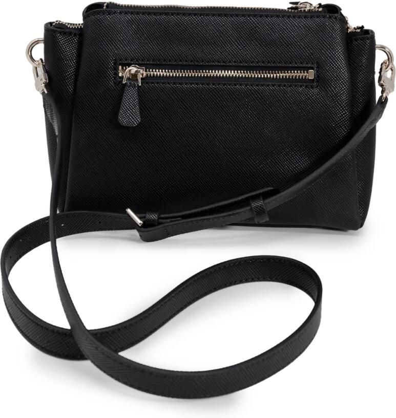 Guess Zwarte Polyethyleen Handtas Herfst Winter Collectie Black Dames - Foto 3