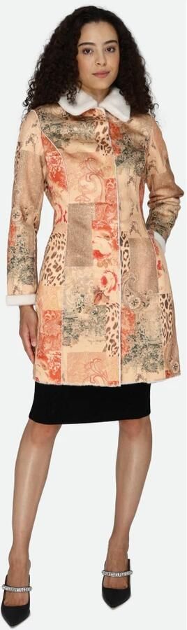 Guess Omkeerbare Faux Fur Jas Multicolor Dames - Foto 5