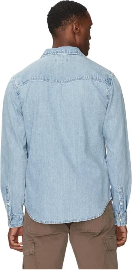 Guess Overhemd Lange Mouw M5RH55 D5M82-GJER LIGHT HERITAGE - Foto 3