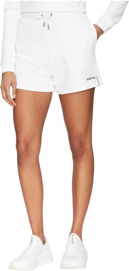 Guess Organische Katoen Dames Shorts Regular Fit White Dames - Foto 5