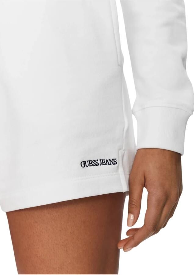 Guess Organische Katoen Dames Shorts Regular Fit White Dames - Foto 2