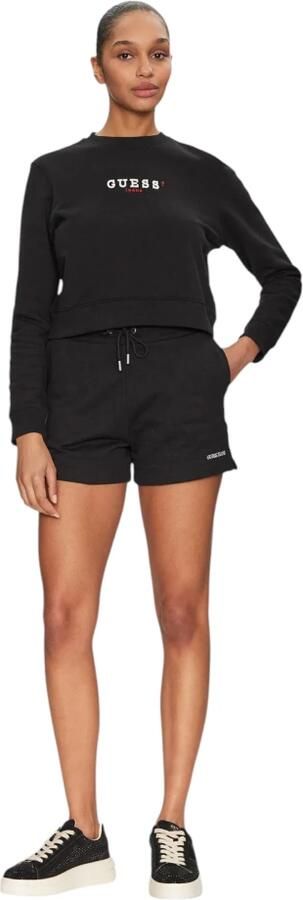 Guess Organische katoenen shorts Regular Fit Black Dames - Foto 4