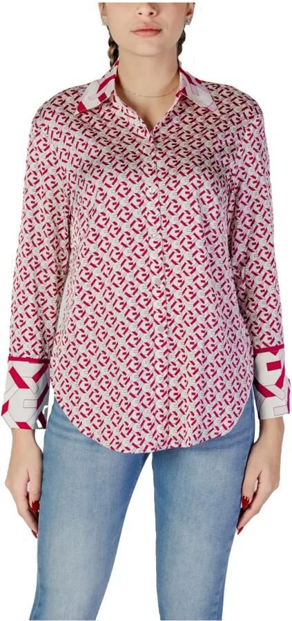 Guess Overhemd met lange mouwen Pink Dames - Foto 4