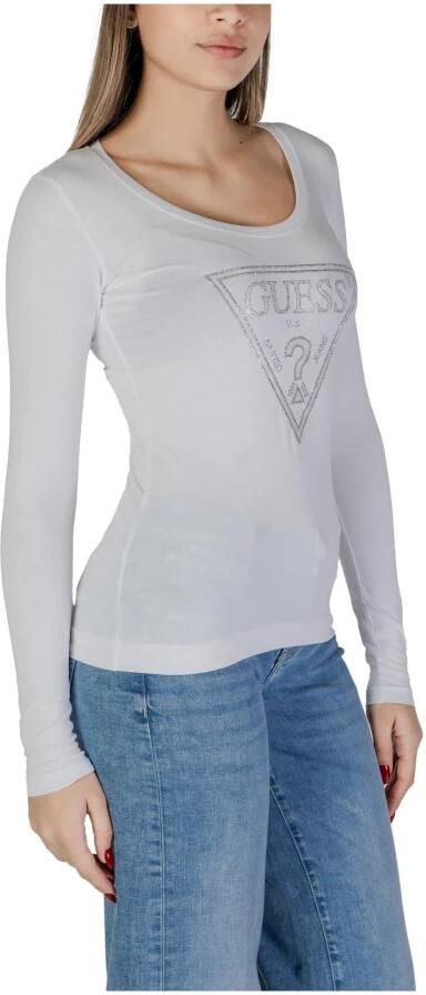 Guess T-shirt Korte Mouw LS CN SHINY TRIANGLE W5RI65 J1314