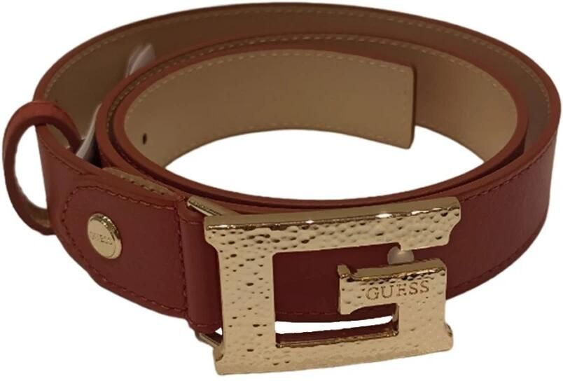 Guess Elegant Camelkleurige Damesriem Brown Dames