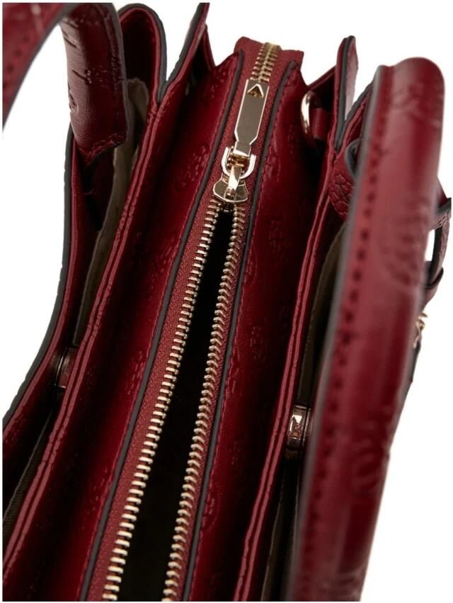 Guess Rode PU Leren Handtas Handheld Model Red Dames