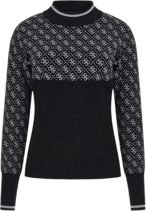Guess Ronde Hals Sweater Black Dames - Foto 4