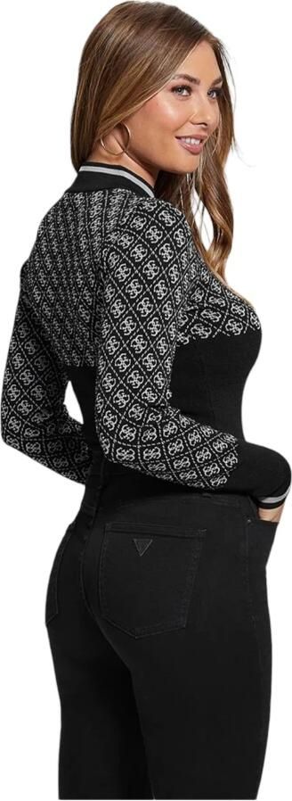 Guess Ronde Hals Sweater Black Dames - Foto 3