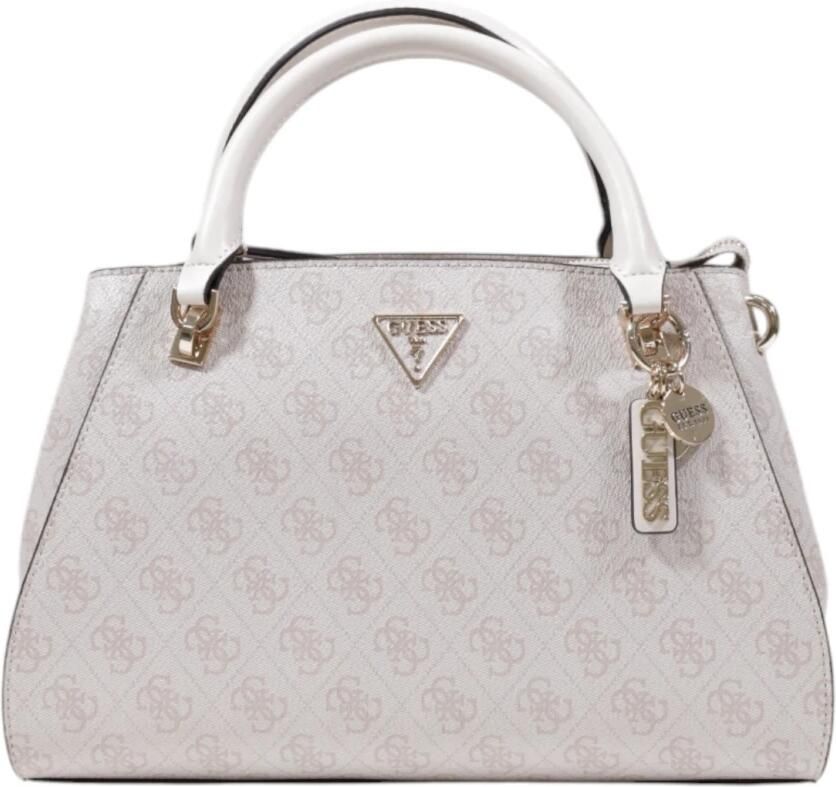 Guess Middelgrote Capaciteit Polyethyleen Handtas Pink Dames