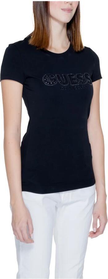 Guess Sangallo Dames T-shirt Lente Zomer Collectie Black Dames - Foto 2