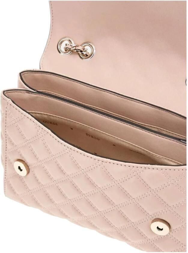 Guess Crossbody bags Giully 2 Cmprtmnt Cnvrtble Flp in poeder roze - Foto 3