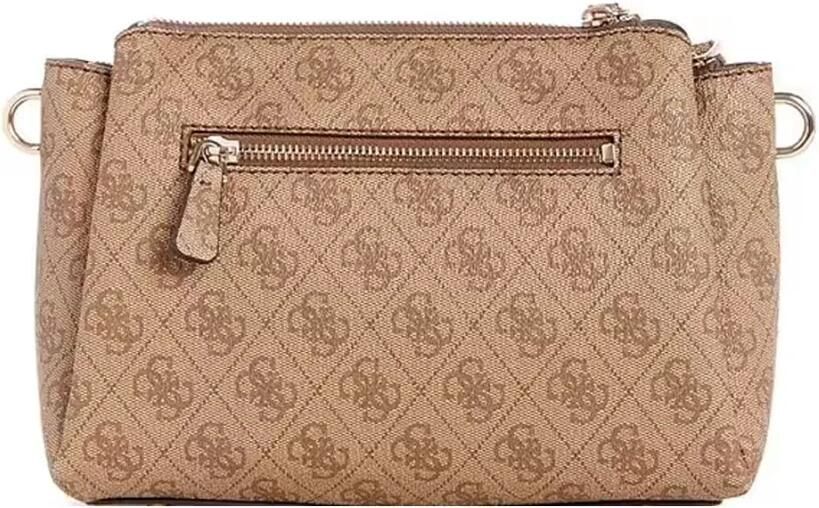 Guess Gestructureerde polyurethaan handtas voor vrouwen Beige Dames - Foto 2