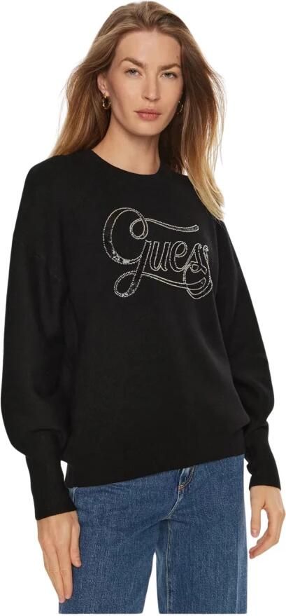 Guess Gebreide pullover met ballonmouwen model 'LAURA' - Foto 3