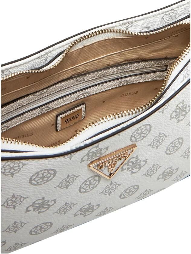 Guess Shopper Bag met Gouden Details White Dames