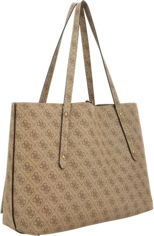Guess Elegante en Glamoureuze Brenton Shopper Tas Beige Dames - Foto 6