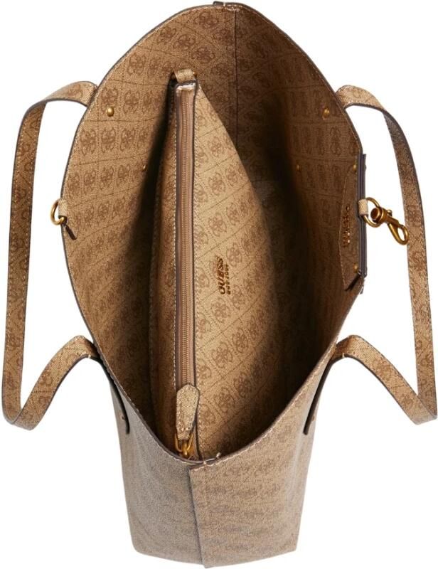 Guess Elegante en Glamoureuze Brenton Shopper Tas Beige Dames - Foto 3