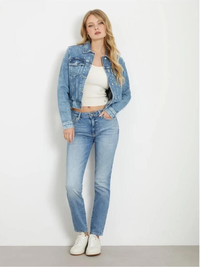 Guess Skinny Curve jeans Licht denim Blue Dames - Foto 3