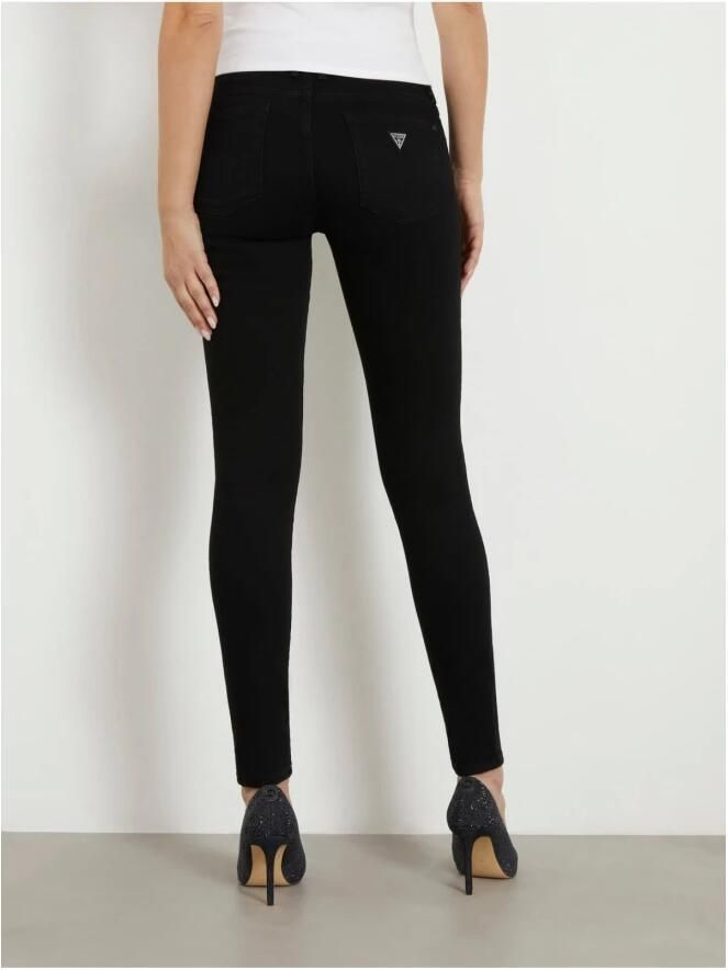 Guess Skinny Fit Annette Jeans Zwart Denim Black Dames