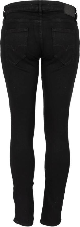 Guess Zwarte Skinny Fit Jeans met Lage Taille en Klassiek 5-Zakken Ontwerp Black Heren - Foto 5