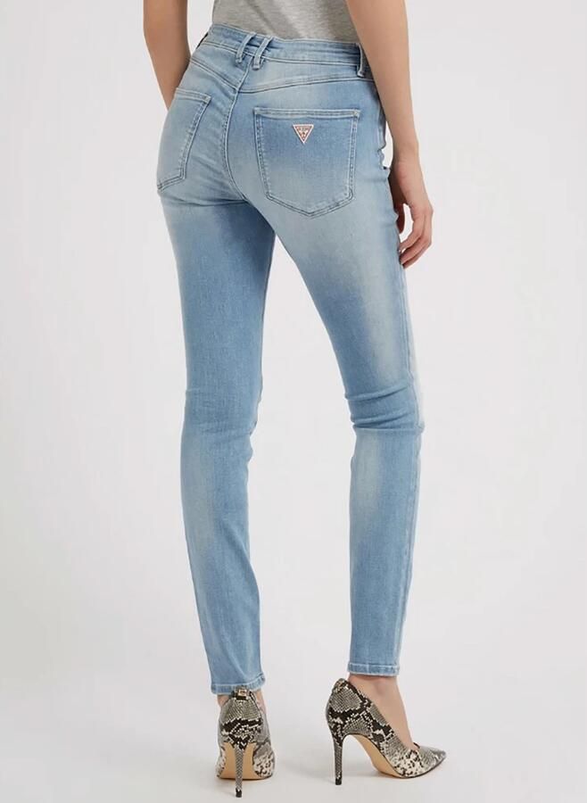 Guess Lichtblauwe 1891 Skinny Jeans voor dames Blauw Dames - Foto 2