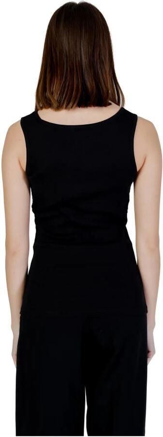 Guess Zwart T-shirt oor rouwen Black Dames - Foto 3