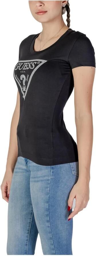 Guess T-shirt Korte Mouw SS CN SHINY TRIANGLE W5RI11 J1314 - Foto 2