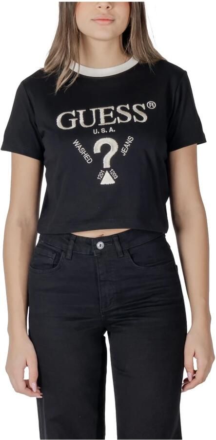 Guess T-shirt Korte Mouw FILANTA CROP TEE V5GI18 I3Z14