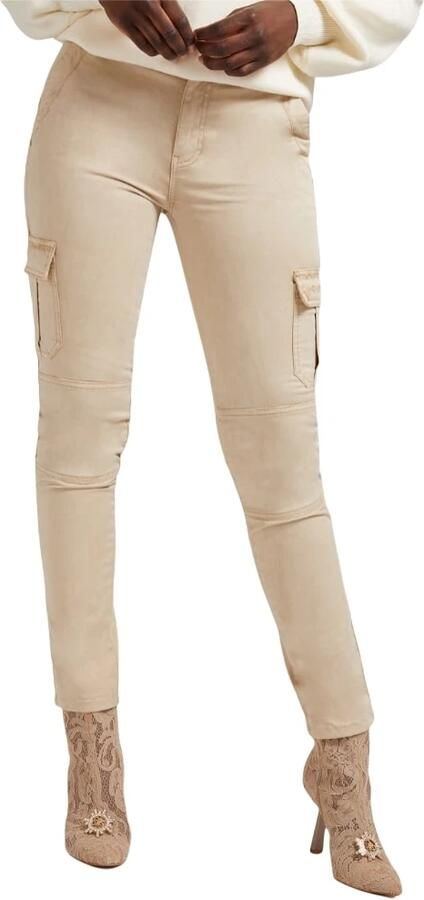 Guess Stijlvolle Broeken voor Mannen en Vrouwen Beige Dames - Foto 2