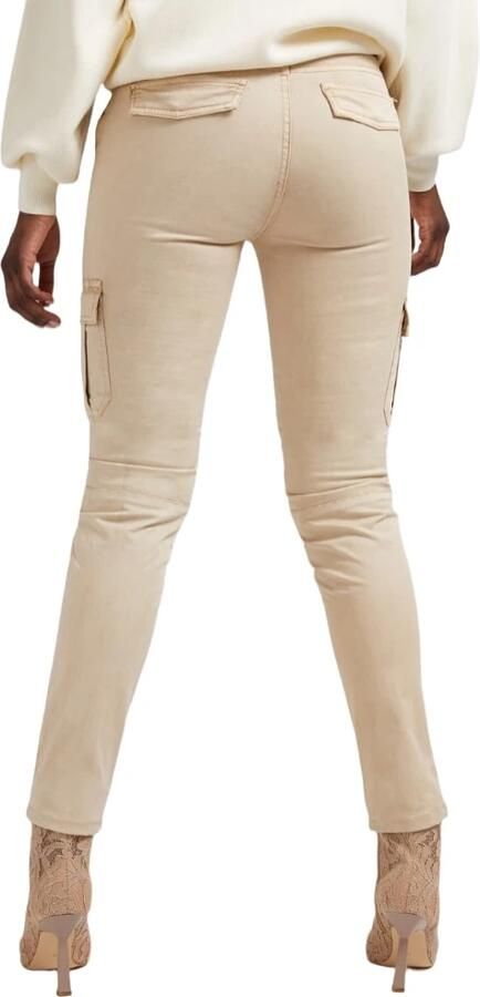 Guess Stijlvolle Broeken voor Mannen en Vrouwen Beige Dames