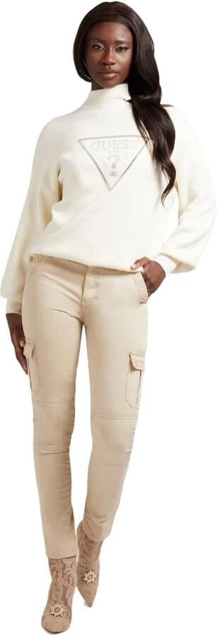 Guess Stijlvolle Broeken voor Mannen en Vrouwen Beige Dames - Foto 3