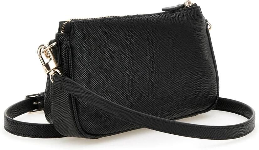 Guess Stijlvolle Mini Crossbody Tas met Logo Black Dames - Foto 2