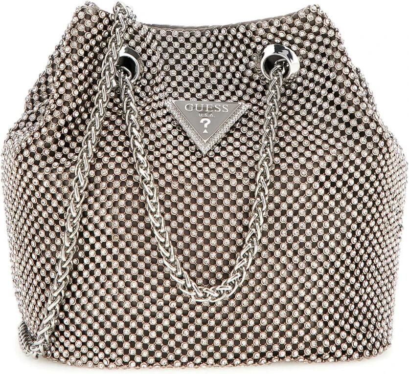 Guess Stijlvolle Dameshandtas Zwart Gray Dames - Foto 3