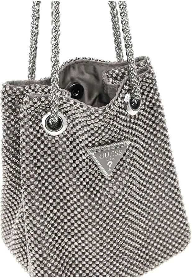 Guess Stijlvolle Dameshandtas Zwart Gray Dames - Foto 2