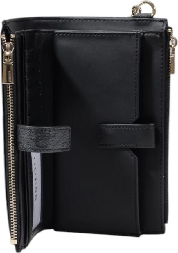 Guess Stijlvolle Bedrukte Ritsportemonnee Gray Dames - Foto 4