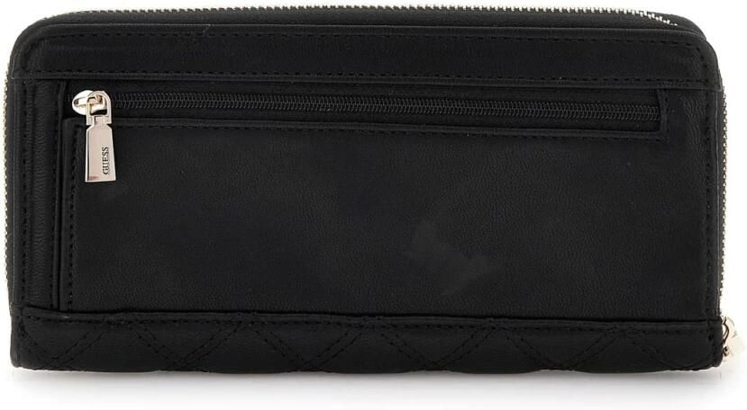 Guess Stijlvolle Grote Ritsportemonnee Zwart Black Dames - Foto 2
